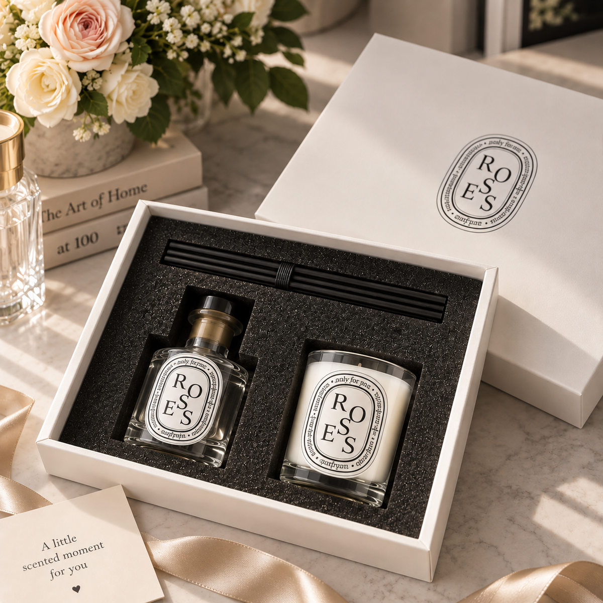 The Bedside Ritual Candle & Diffuser Set