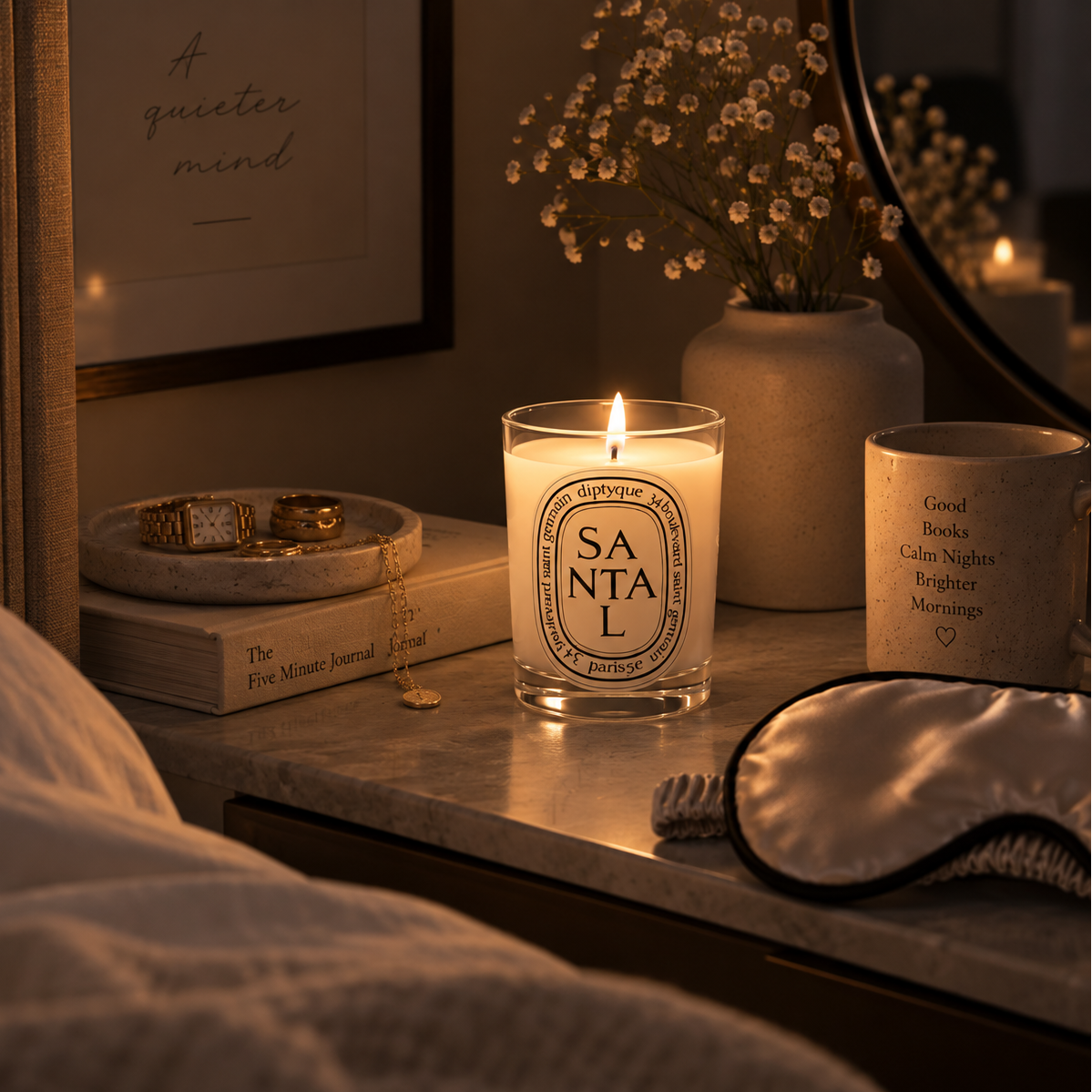 The Moonlit Soybean Wax Candle