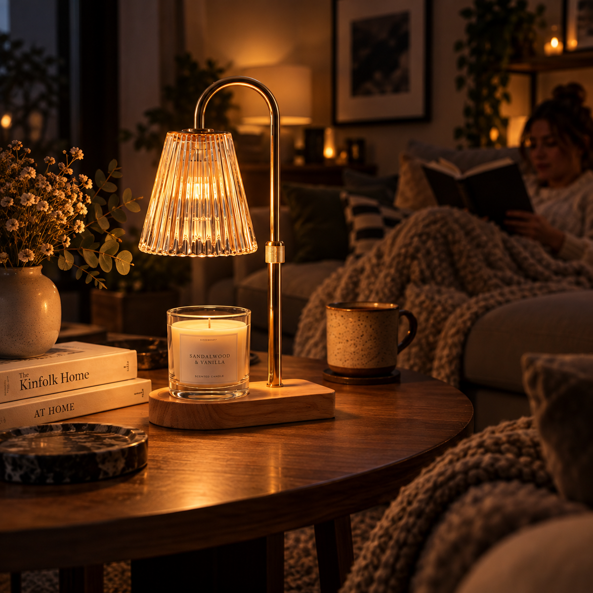 The Moonrise Candle Warmer