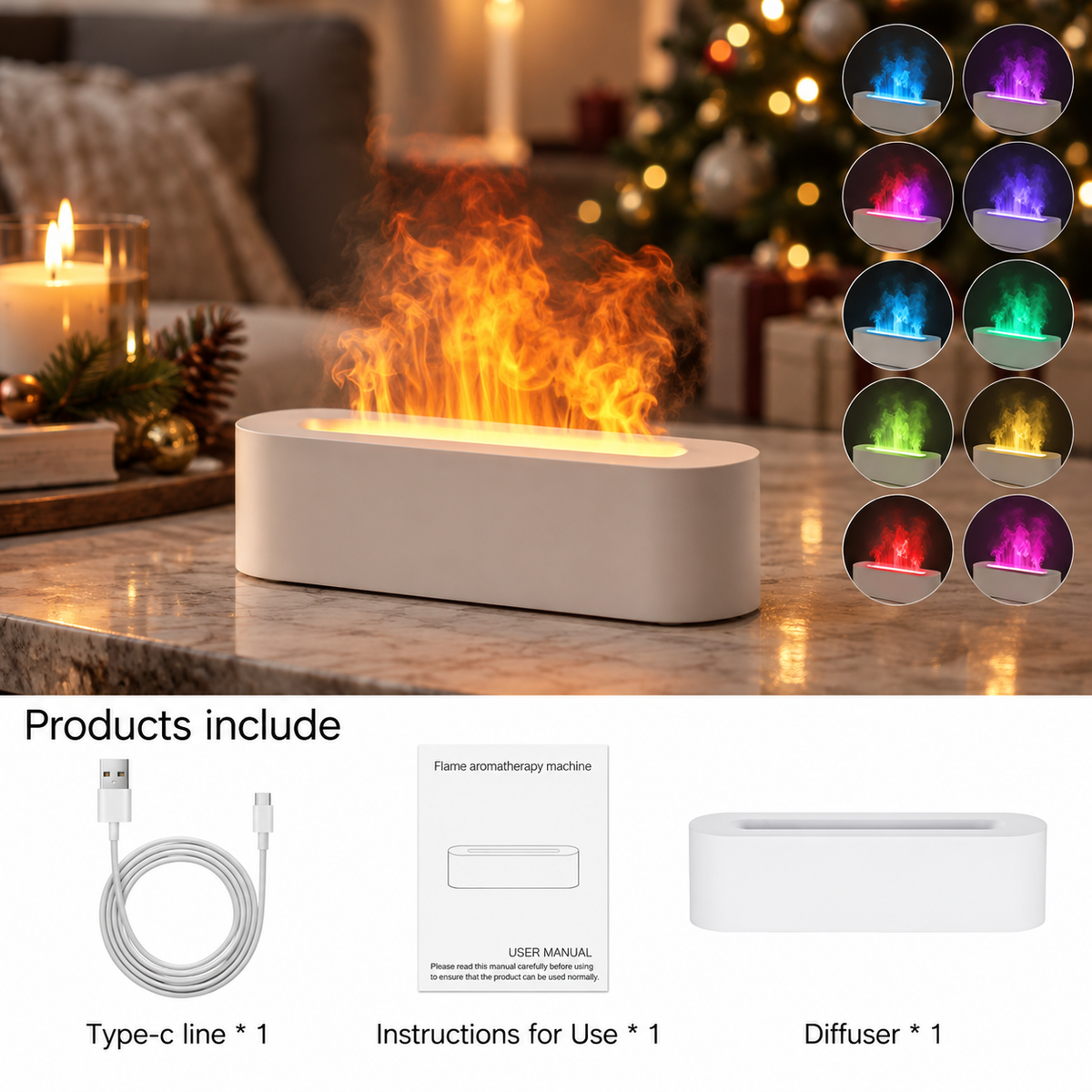 The Dusk Flame Aroma Diffuser