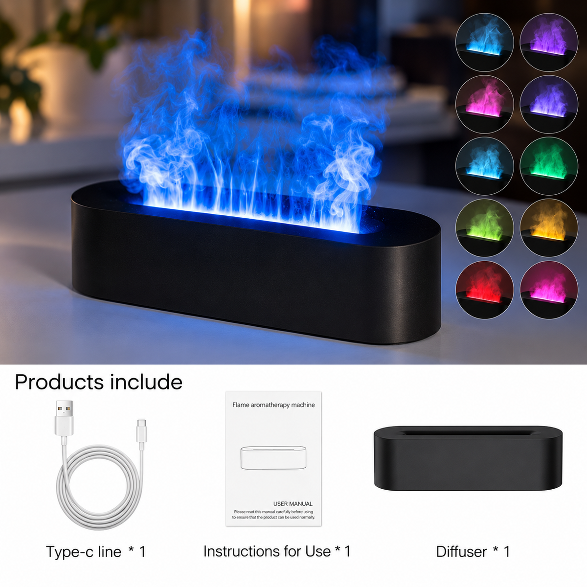 The Dusk Flame Aroma Diffuser